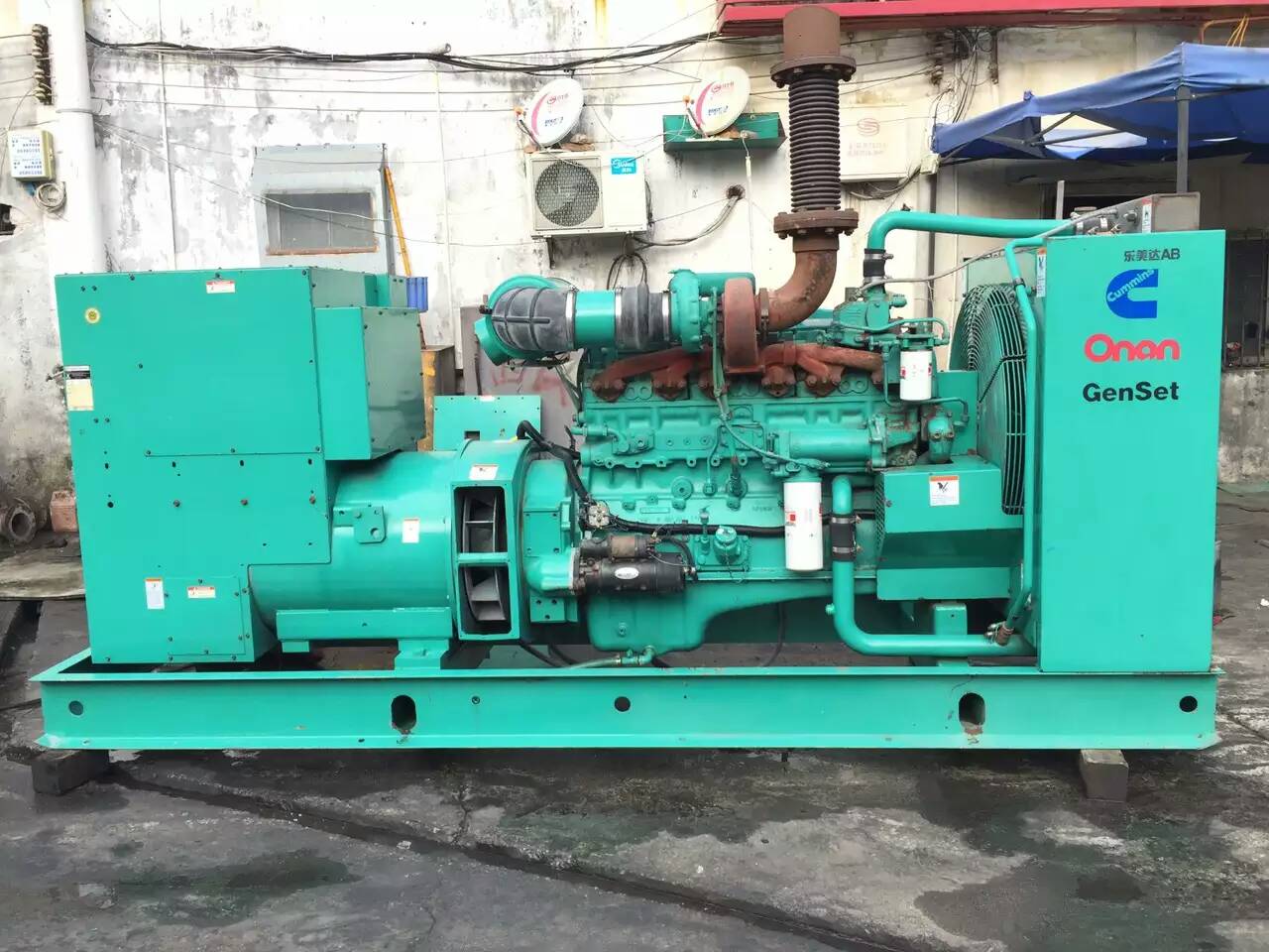 玉泉租赁发电机-柴油发电机不正常冒烟的原因